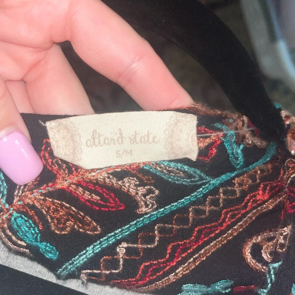 Altar’d State Embroidered Kimono - Picture 3 of 12